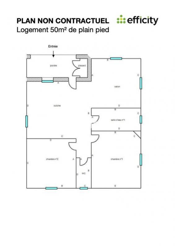 Maison - 89 m² - 6 pièces