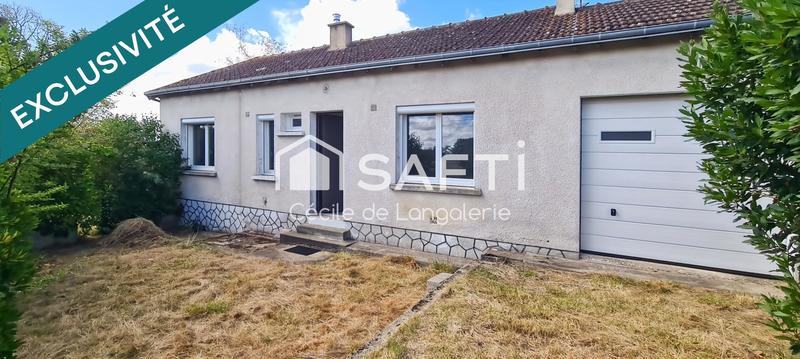 Maison - 65 m² - 3 pièces