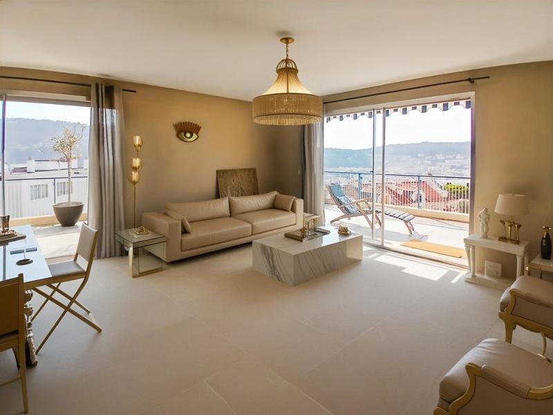 Penthouse - 82 m² - 3 pièces