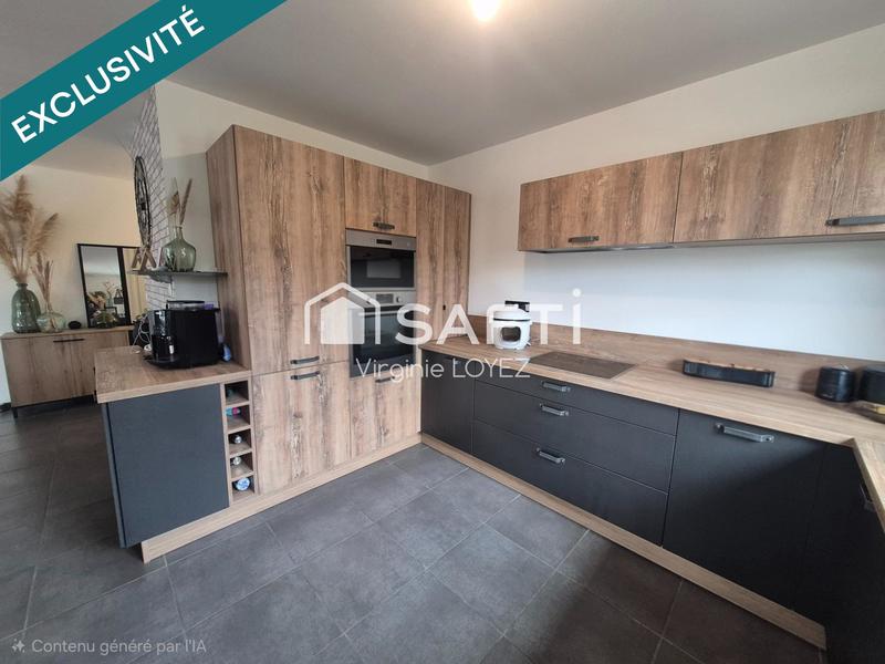 Maison - 120 m² - 6 pièces