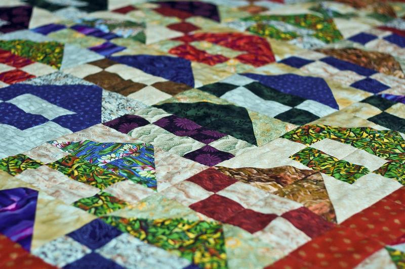 Atelier : tableau en patchwork japonais