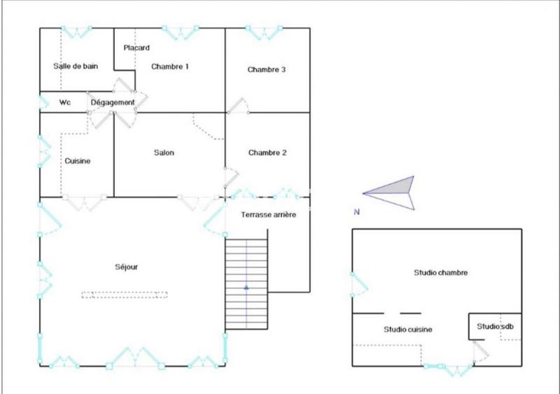 Maison - 144 m² - 5 pièces
