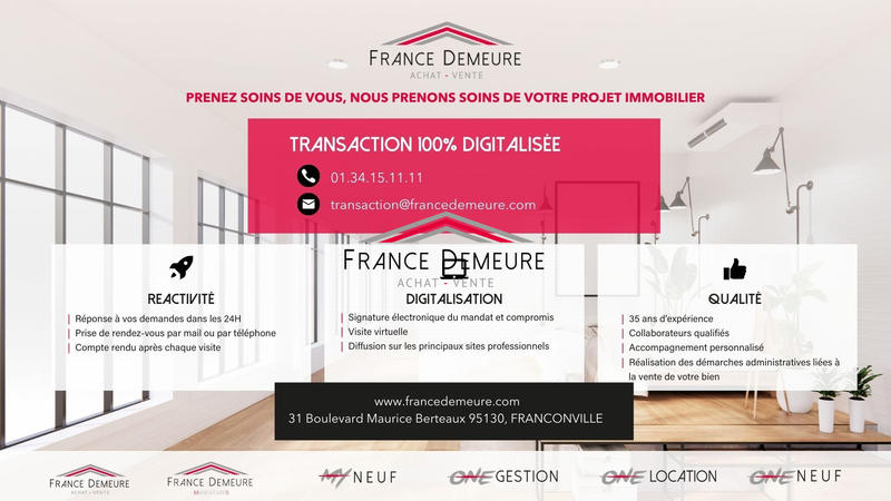 Appartement - 54 m² - 2 pièces