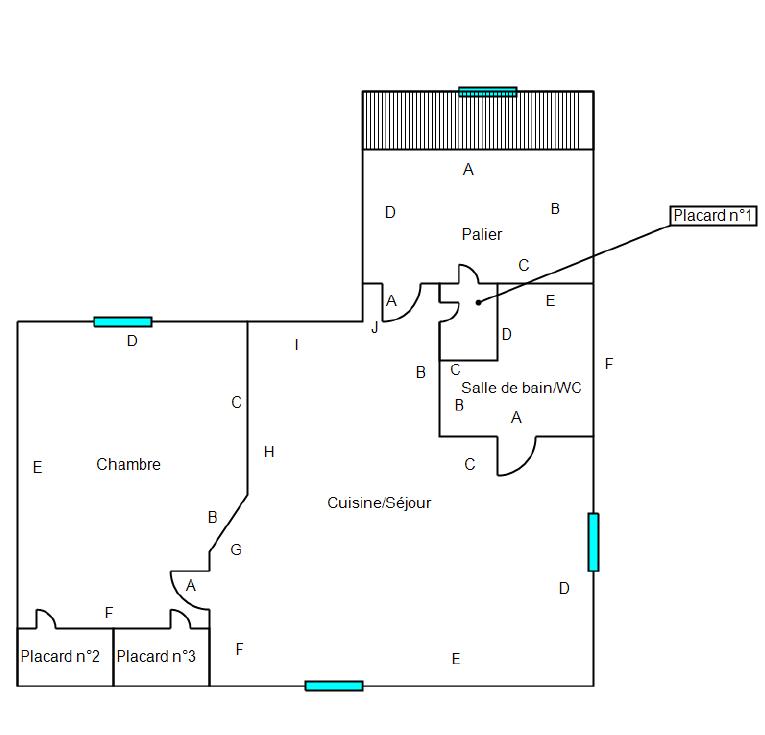 Maison de village - 75 m² - 4 pièces