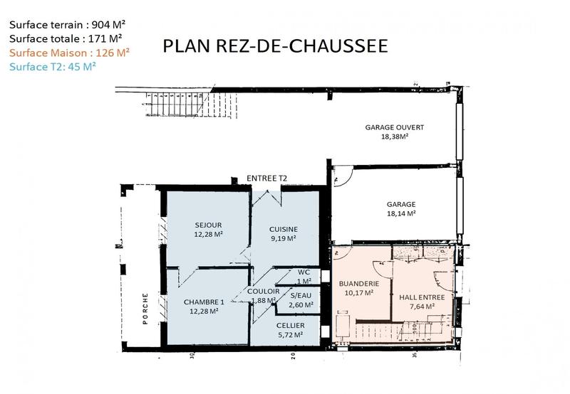 Maison - 171 m² - 8 pièces