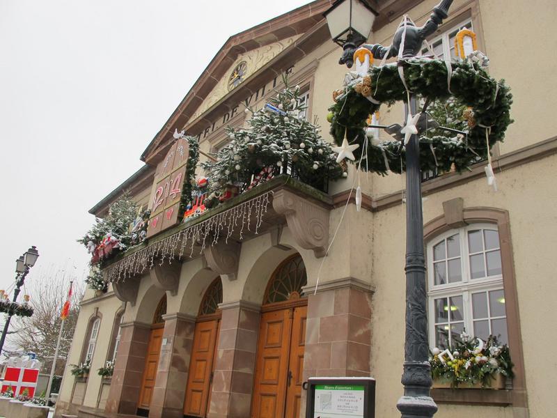 Erstein, fête Noël