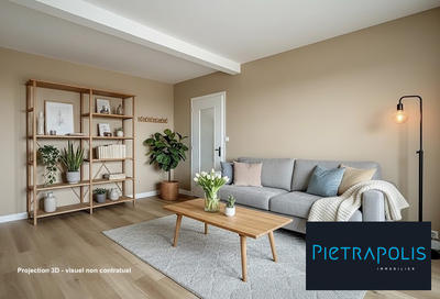 Appartement - 45 m² - 2 pièces