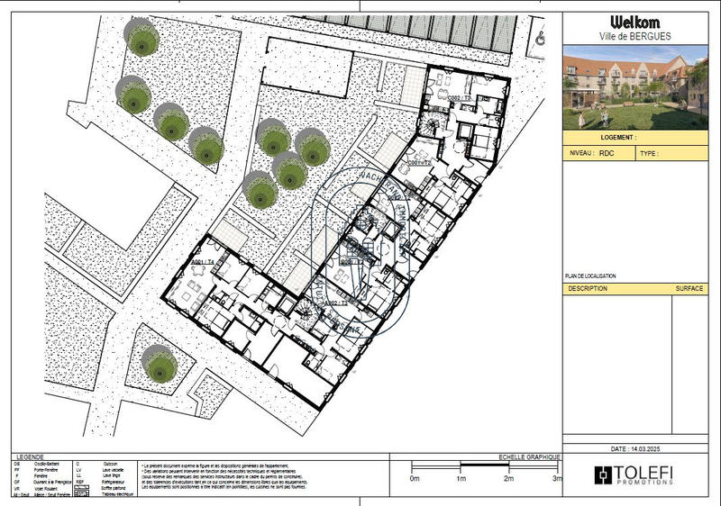 Appartement - 49 m² - 2 pièces