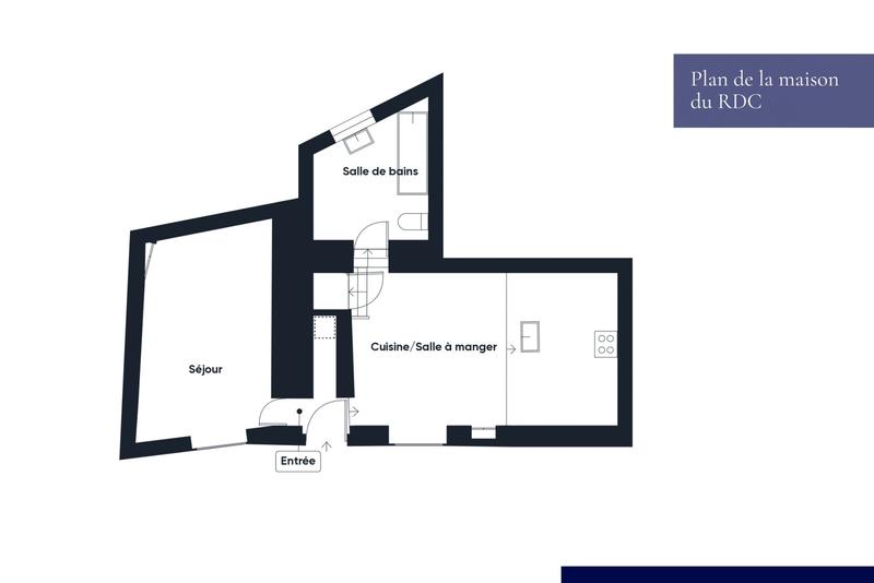 Maison ancienne - 78 m² - 5 pièces