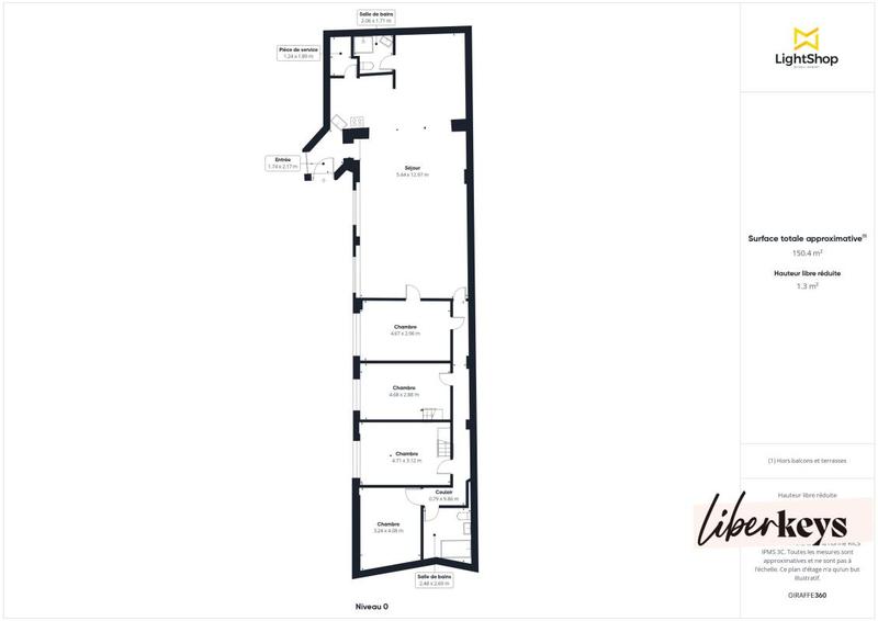 Loft - 160 m² - 5 pièces