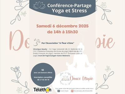 Conférence yoga et stress