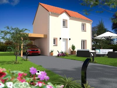 Maison - 89 m² - 5 pièces
