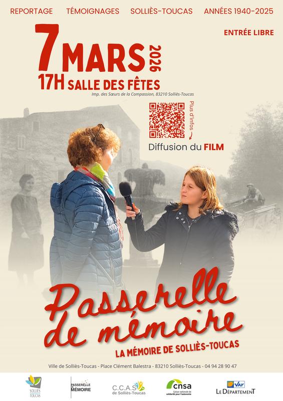 Diffusion du film de "Passerelle de mémoire"