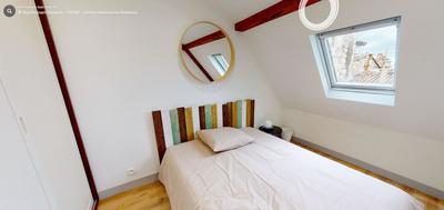 Chambre - 9 m² - 1 pièce