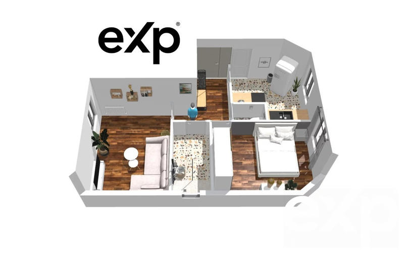 Appartement - 44 m² - 2 pièces