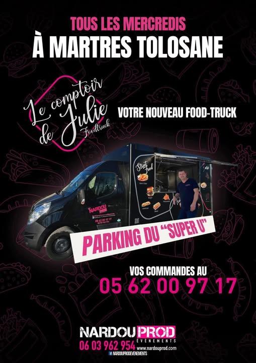 Votre Nouveau Food-Truck le Comptoir de Julie à Martres-Tolosane