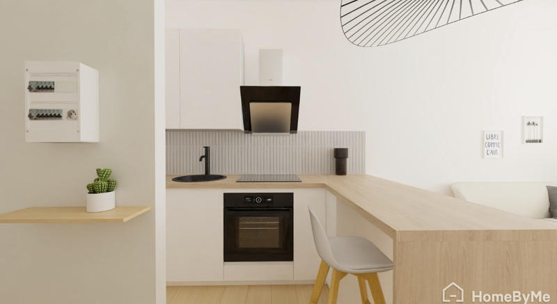 Appartement ancien - 25 m² - 2 pièces