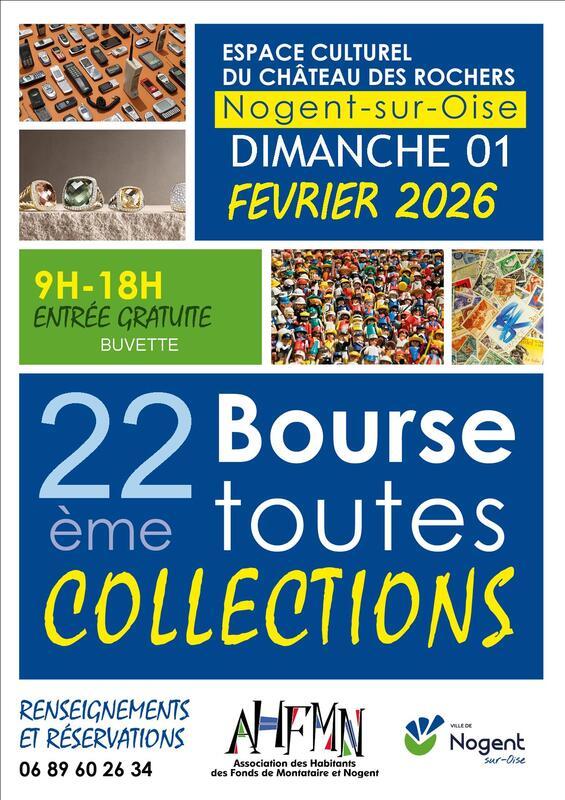 Bourse toutes collections de l'ahfmn - 22ème édition