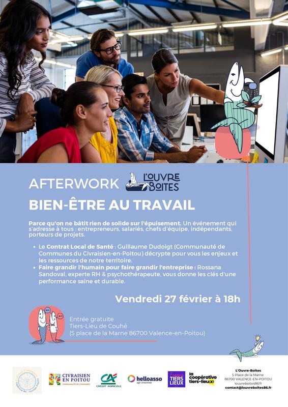 Afterwork : Bien être au travail