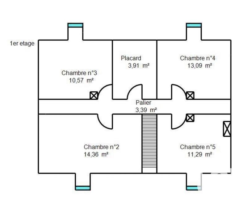 Maison - 145 m² - 7 pièces
