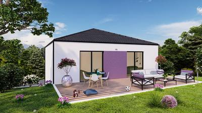 Maison - 90 m² - 6 pièces