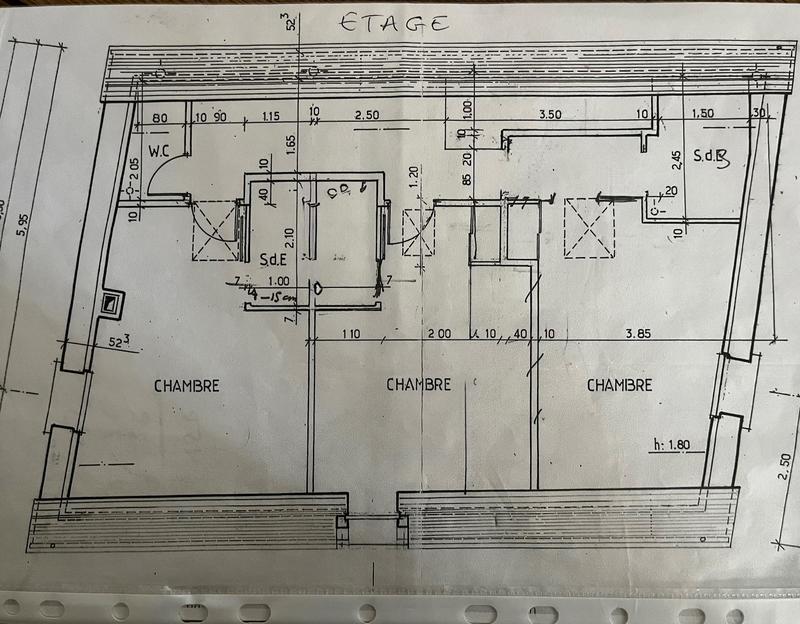 Maison ancienne - 132 m² - 5 pièces
