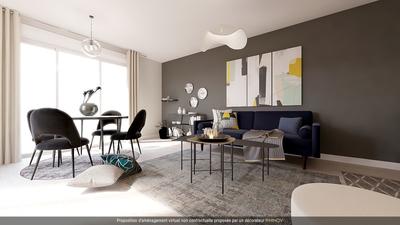 Appartement - 85 m² - 3 pièces