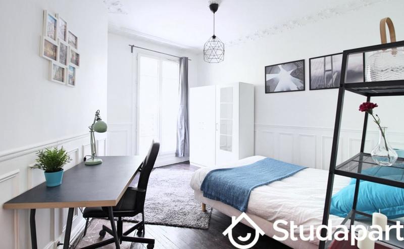 Chambre - 13 m² - 1 pièce