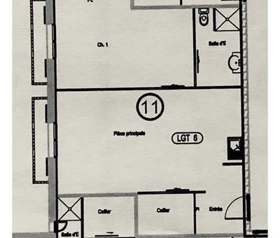 Appartement - 65 m² - 2 pièces