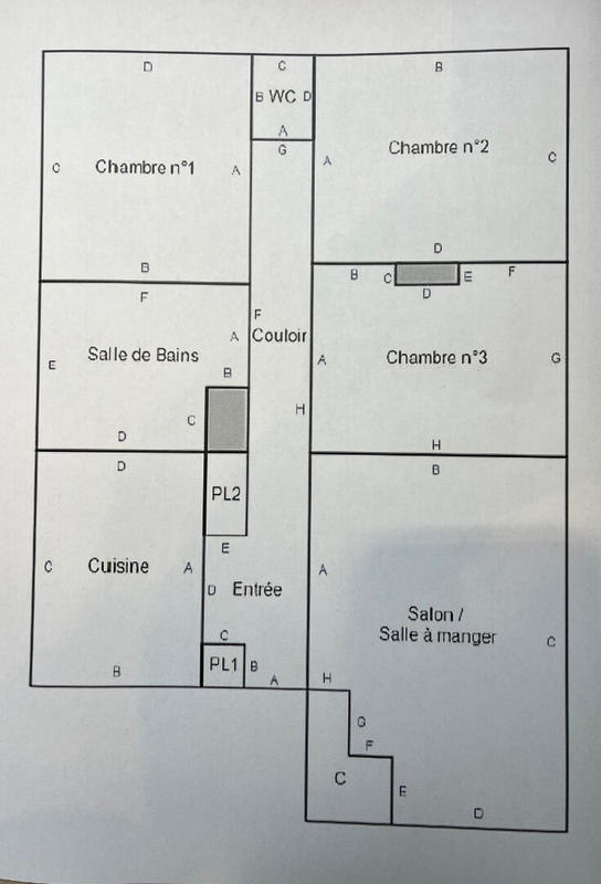 Appartement - 75 m² - 4 pièces