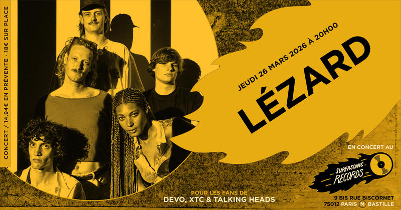 Lézard en concert (côté Records)