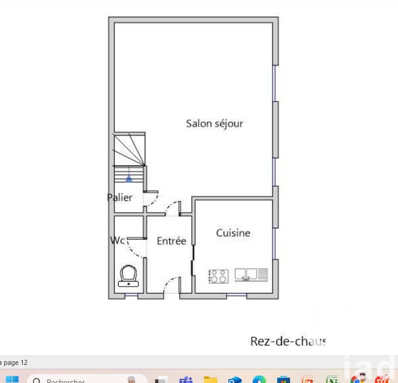 Maison - 85 m² - 4 pièces