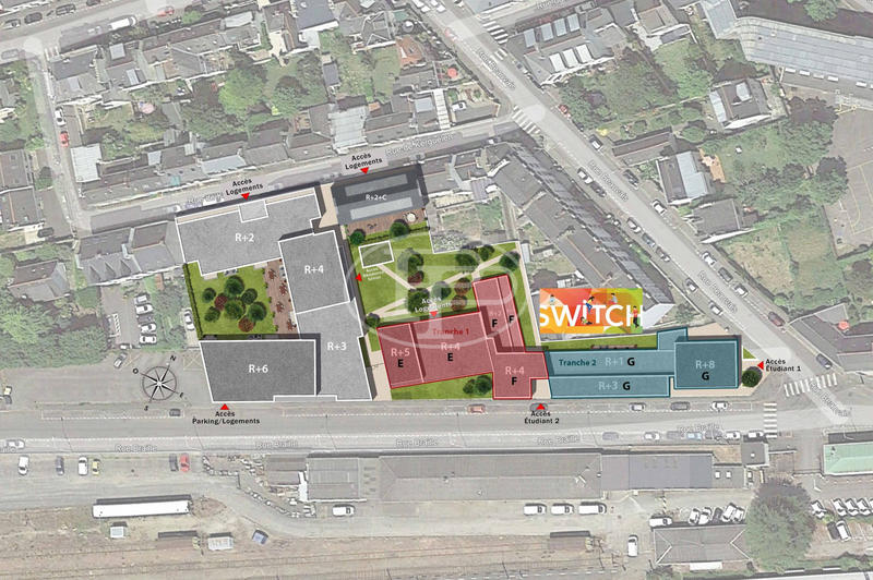 Appartement - 55 m² - 3 pièces