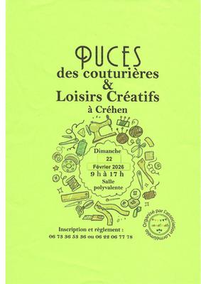 Puces des couturières et loisirs créatifs