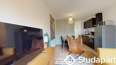 Chambre - 9 m² - 1 pièce