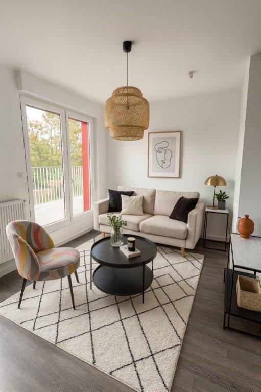 Appartement - 45 m² - 2 pièces