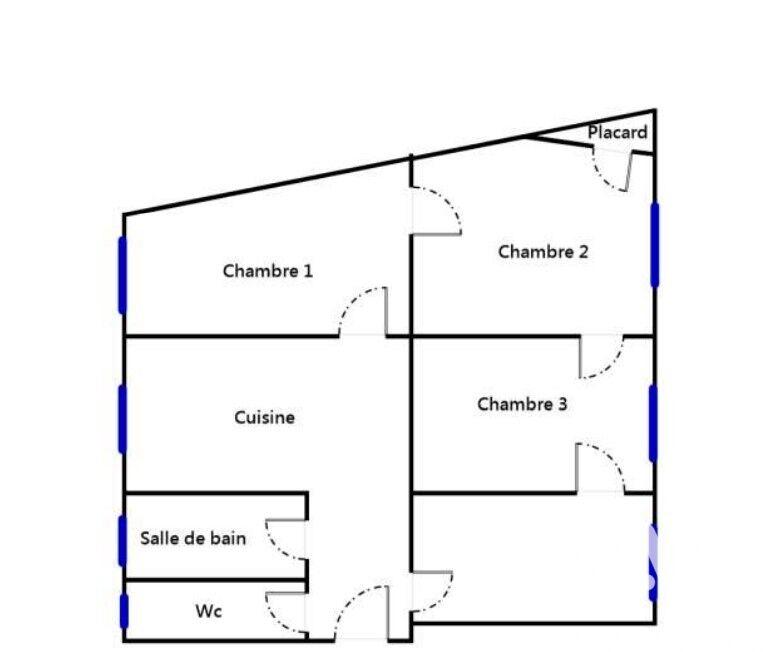 Appartement - 74 m² - 4 pièces