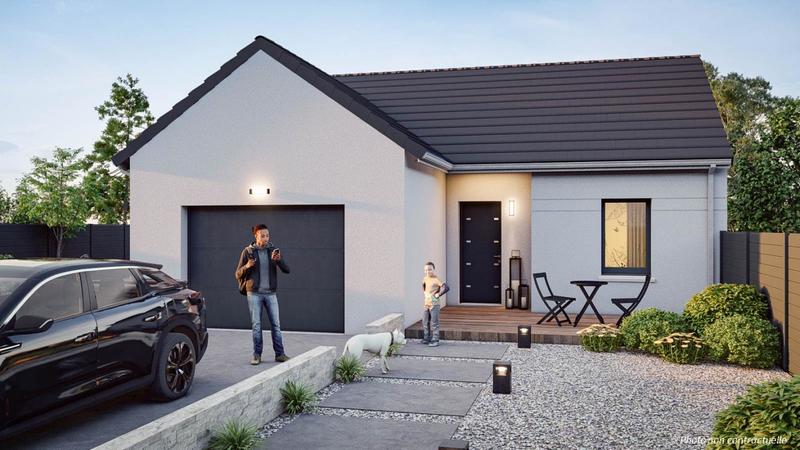 Maison - 92 m² - 5 pièces