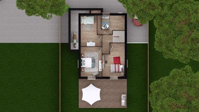 Maison - 105 m² - 4 pièces