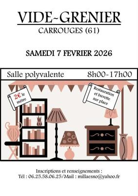 Vide-grenier en salle
