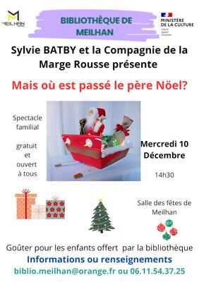 Spectacle: &quot;Mais où est passé le Père-Noël ?&quot;