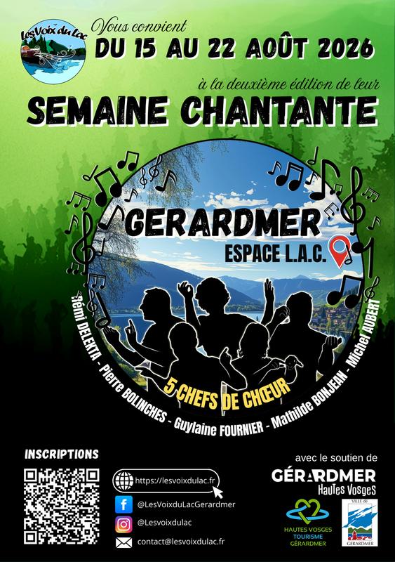 Semaine Chantante - Gérardmer 2026