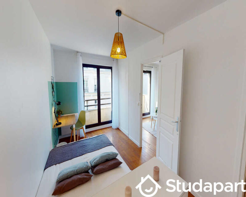 Chambre - 12 m² - 1 pièce