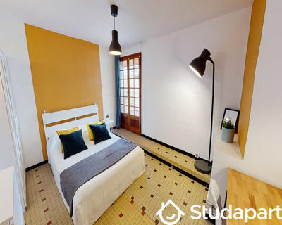 Chambre - 58 m² - 1 pièce