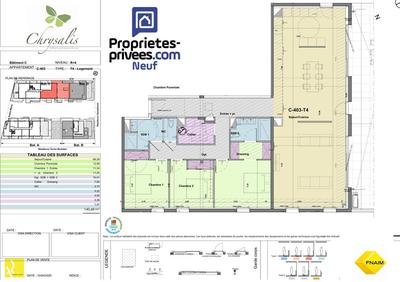 Appartement - 140 m² - 5 pièces