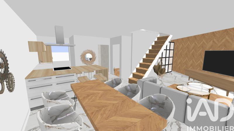 Maison de ville - 78 m² - 3 pièces