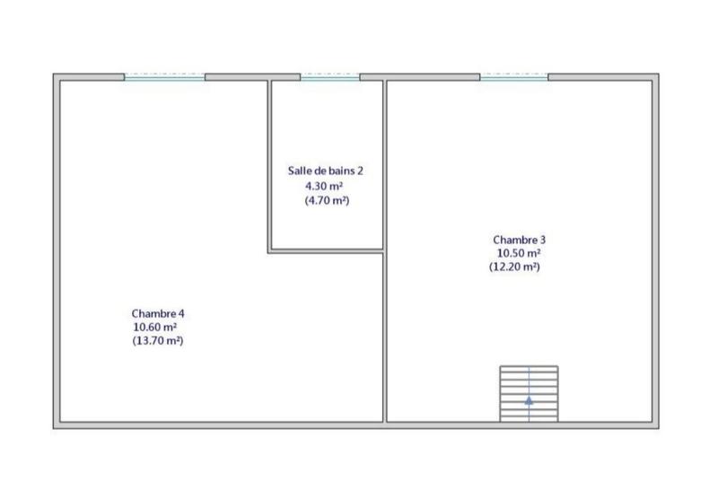 Maison - 95 m² - 5 pièces