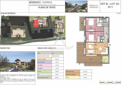Appartement - 54 m² - 3 pièces