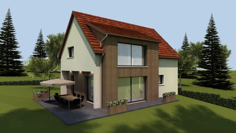 Maison contemporaine - 138 m² - 5 pièces