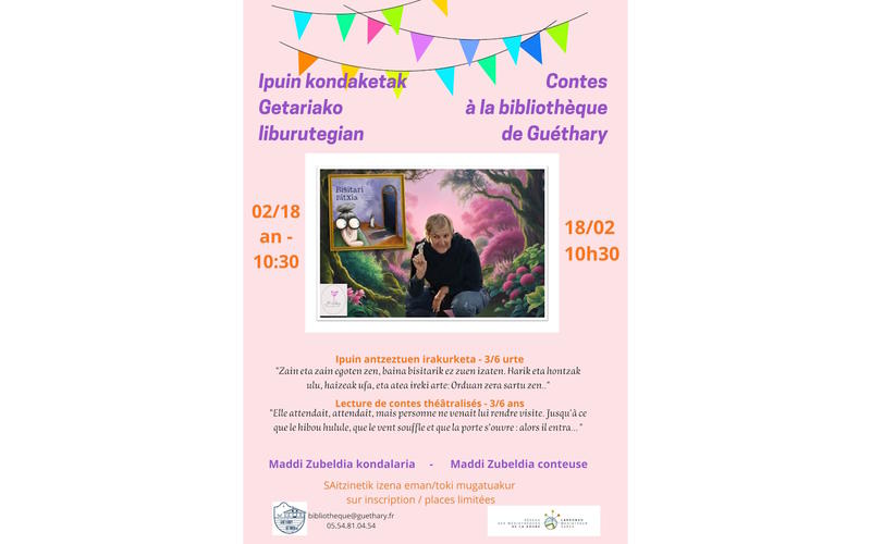 Contes à la bibliothèque de Guéthary